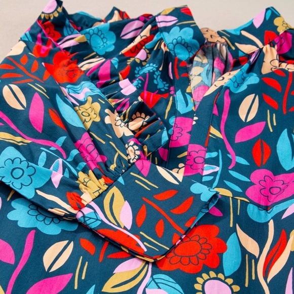 Floral Multicolor Boho Dress - Picture 6 of 6